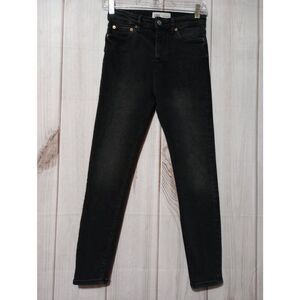 Zara‎ Jeans Ladies 4 Black Skinny Ankle
